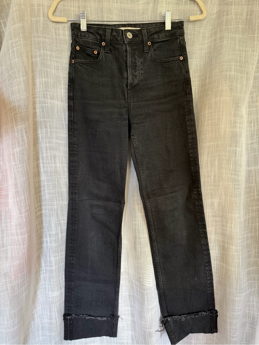 TRAVE Berit Cuffed Relaxed Straight Jean in Night Fever